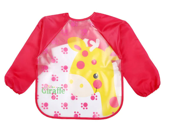 Cute Waterproof Bibs for Toddlers (Boys & Girls)