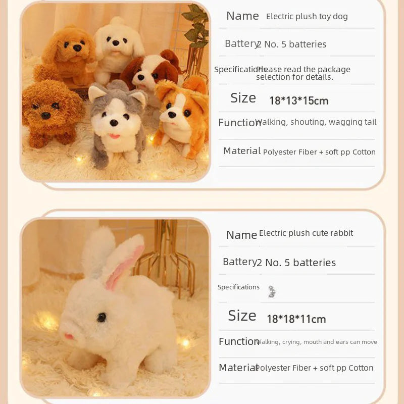 Electric Plush Toy - Realistic Talking