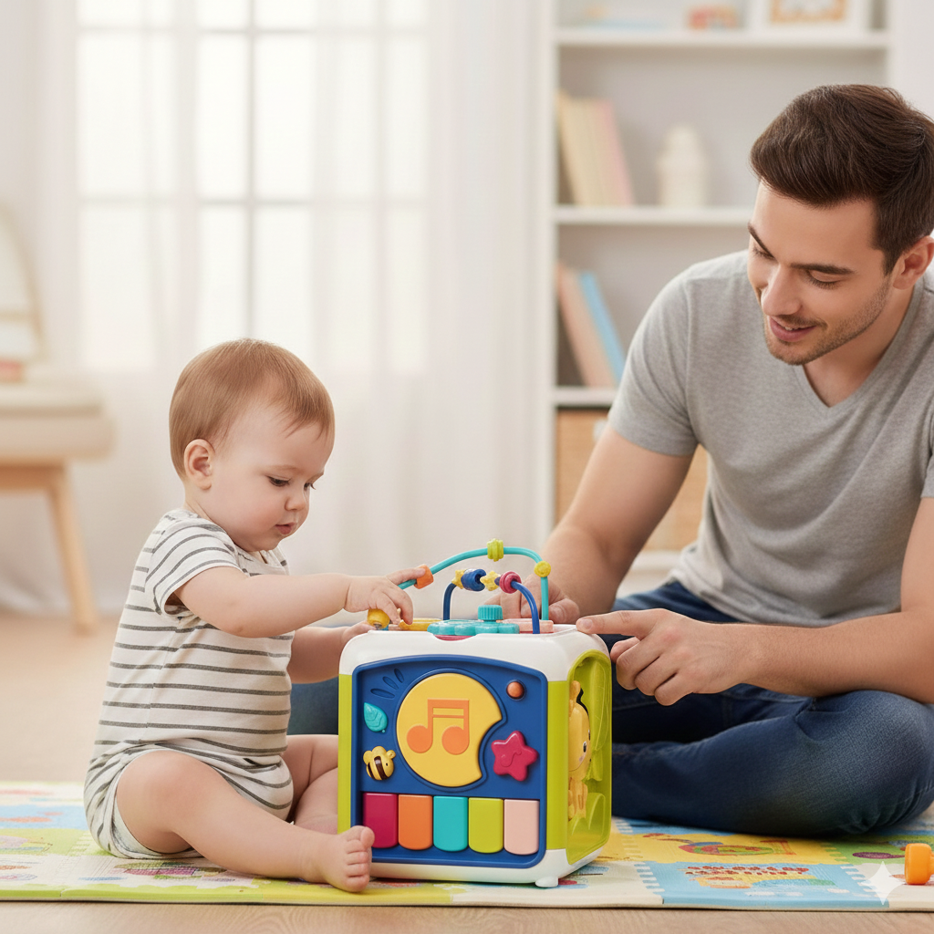 Baby Hand Drum Toy - Multifaceted Music Educational Toy