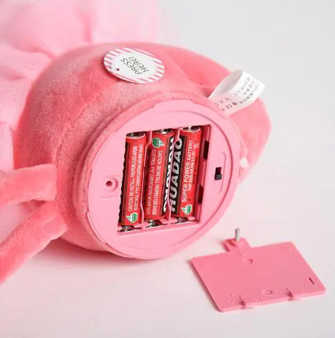 Singing Flamingo Plush Toy - Electric Kids Toy for Fun