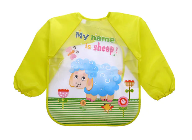 Cute Waterproof Bibs for Toddlers (Boys & Girls)