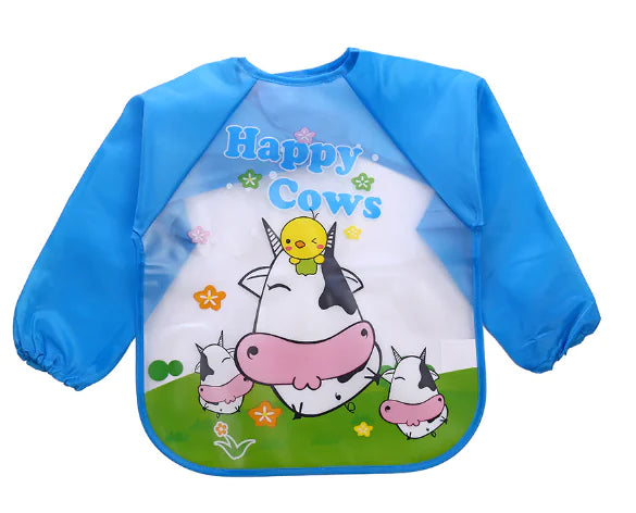 Cute Waterproof Bibs for Toddlers (Boys & Girls)