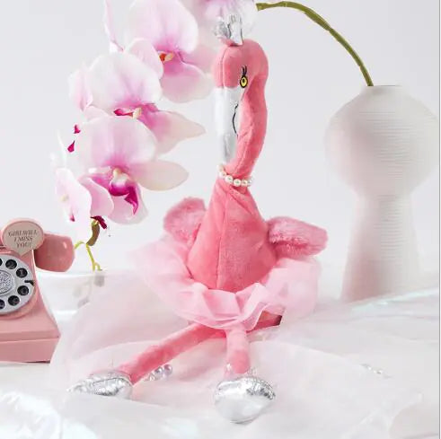 Singing Flamingo Plush Toy - Electric Kids Toy for Fun